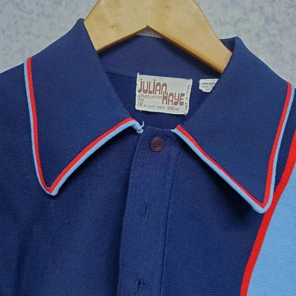 Vintage Hulian Haye Blue Top - Picture 4 of 6